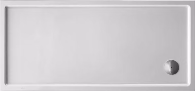 Duravit Starck Slimline receveurs de douche rectangulaires, 1500x700mm, blanc, 720127000000000, 720127000000000