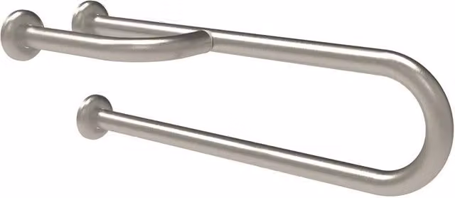 Barra maniglione fissa cm60 un.dx/sx inox satinato
