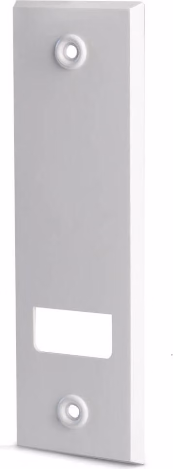 BAUHELD® Copertura per cavo tapparella [6 pezzi] - Piastra di copertura monopezzo per avvolgitore da incasso - 160 mm