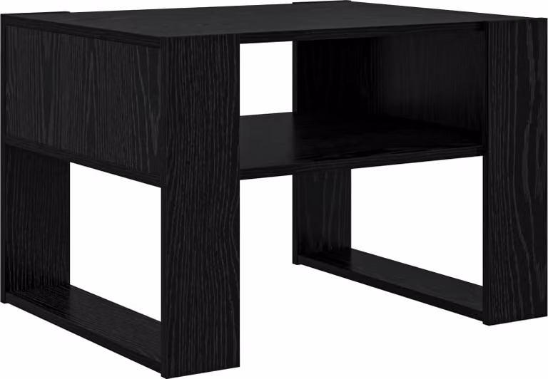 Tavolino da salotto Rovere Nero 66 x 53 x 45 cm