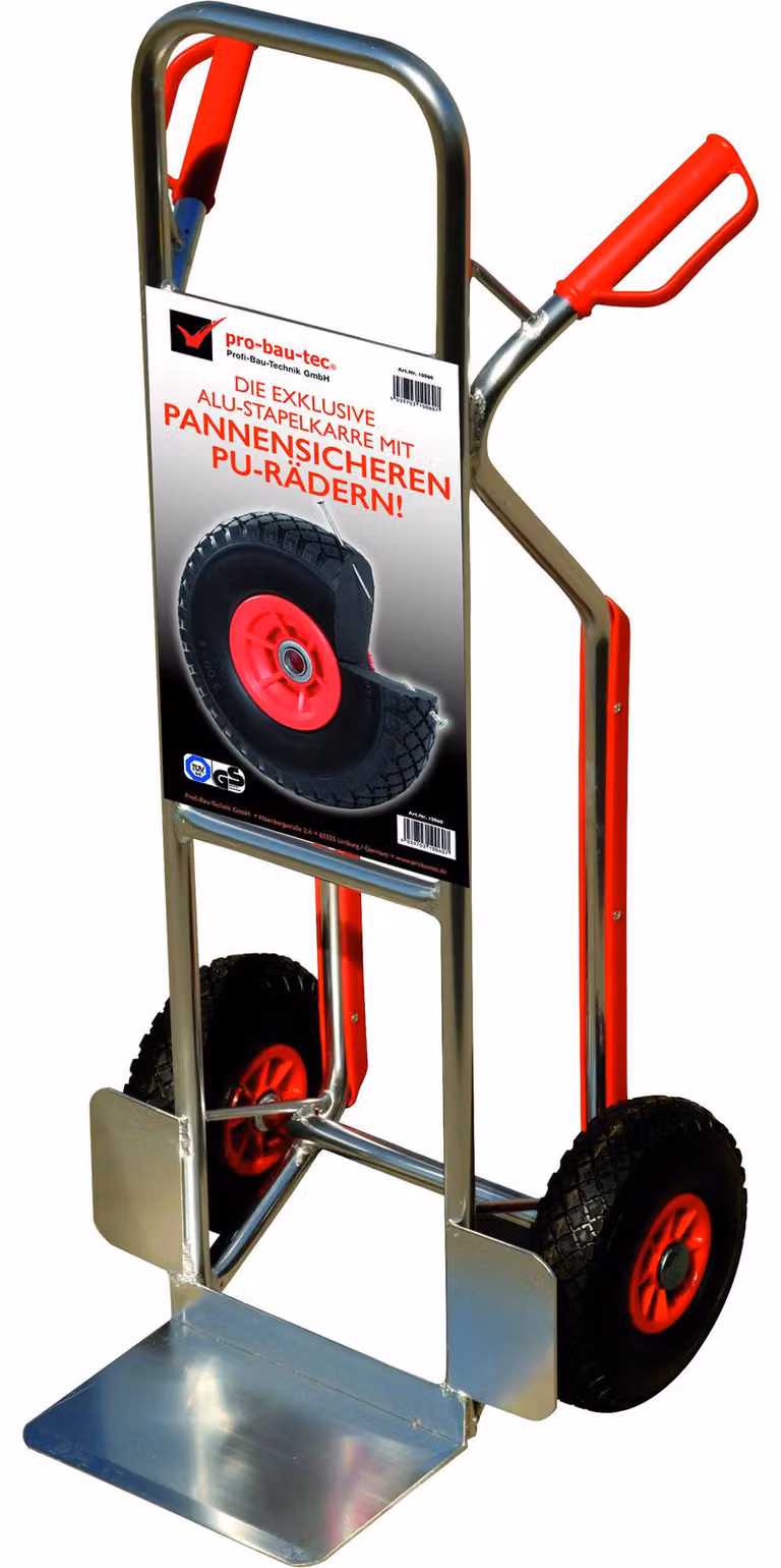 Carrello in alluminio leggero con ruote inPoliuretano150 kg Carrello elevatore Carrello da trasporto Carrello per scale