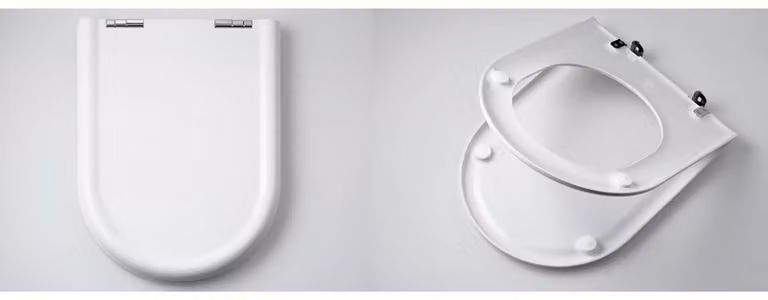 LAUFEN Vienna Siège de WC, avec couvercle, blanc, H8903000000001, H8903000000001