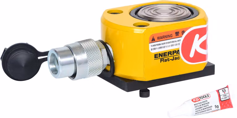 KS TOOLS Cilindro idraulico piatto, 20 t ( 640.0150 )