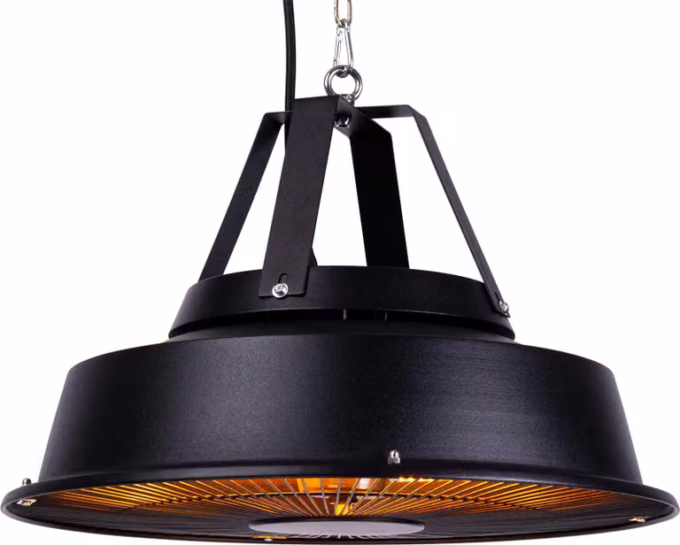 Fornorth Riscaldatore radiante a soffitto Comfort 1500W, nero