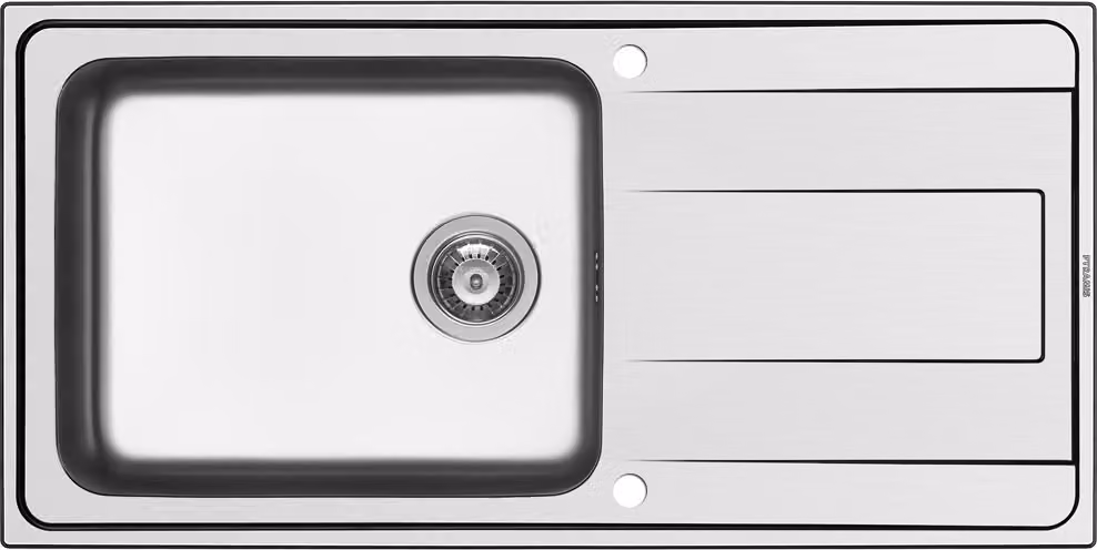 Lavello in acciaio inox Pyramis ALEA 100x50 1B1D