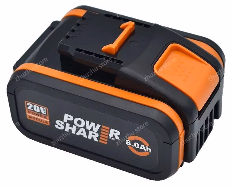 Batteria ricaricabile, capacità di 8000 mAh, compatibile con diversi modelli, inclusa la Worx 8AhX1