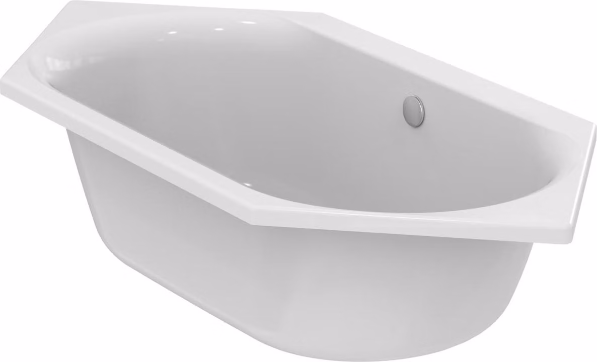Ideal Standard Connect Air Baignoire hexagonale 1900x900x475mm, Blanc, E106901, E106901