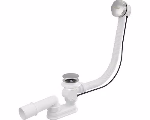 Set di scarico per vasca da bagno con troppopieno RAVAK 800 C-C K/K cromo X01472