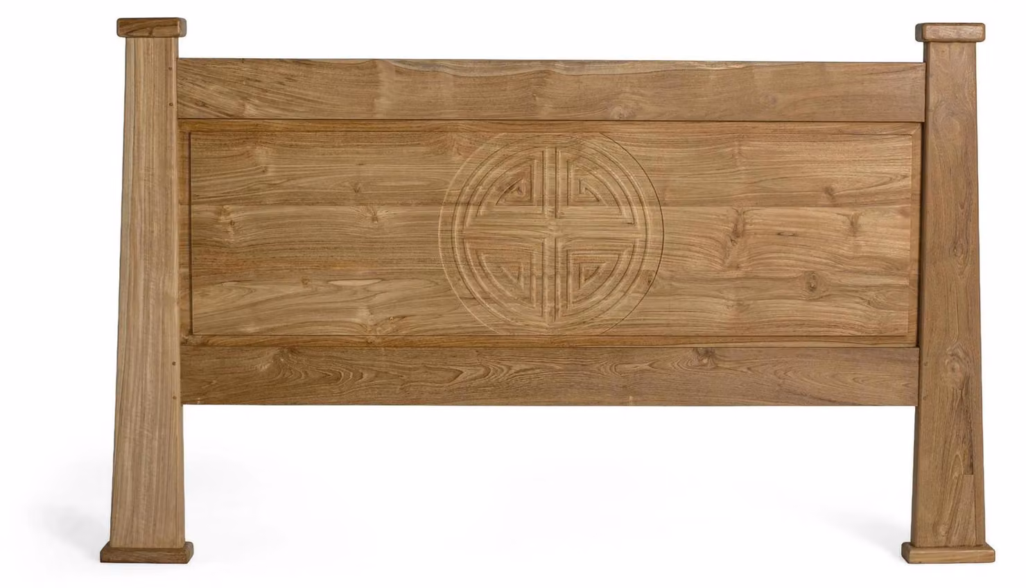 Testiera in teak di Sumbawa, 110 cm x 183 cm x 8 cm Giner y Colomer