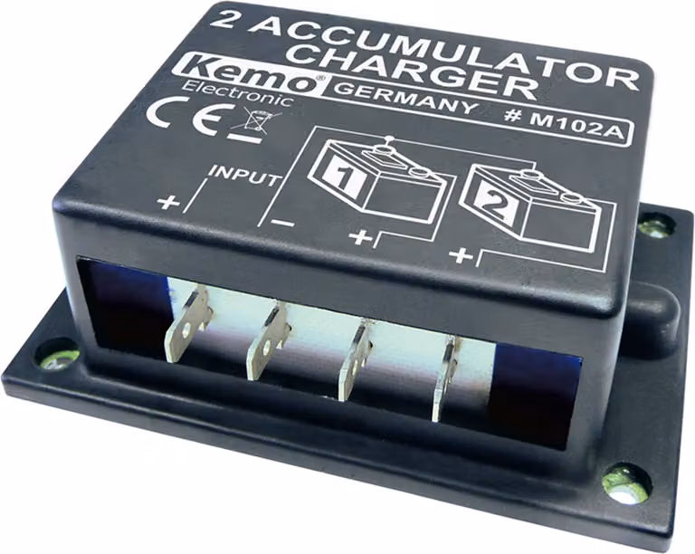 Caricabatterie secondario Kemo M102A 6 - 24 V/DC