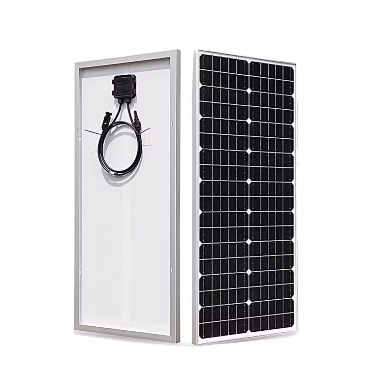 Pannello solare, alta efficienza, vetro temperato, design impermeabile, 80w rigido DHL