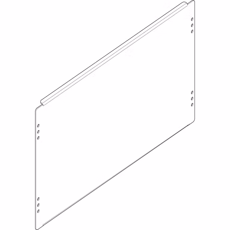 Piastra di montaggio ABN 450x250 mm 2FB/2RE per il montaggio tra i profili portanti FM22N