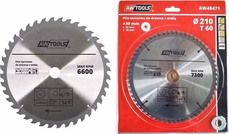 Awtools WIDIA sega circolare 190x30/22/16x30z