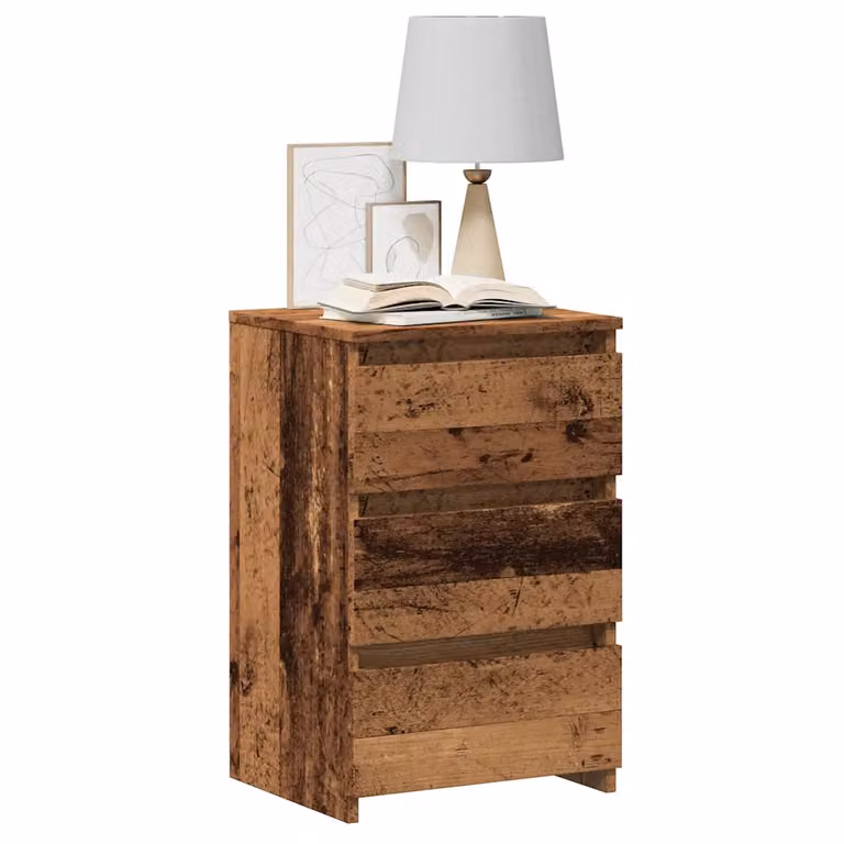 Comodino vidaXL in Legno Antico Marrone, Design Classico, da Appendere a Parete, L 40 cm x P 35 cm x H 62,5 cm