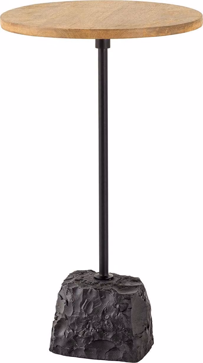 Tavolino da 55 cm in marmo e legno, design moderno per il soggiorno - ACQUISTA ORA