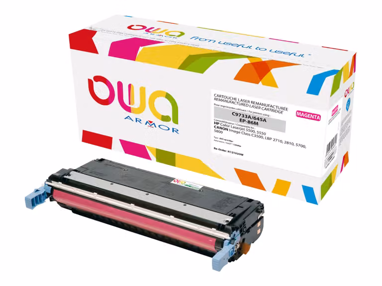 Cartuccia toner rigenerata OWA Magenta