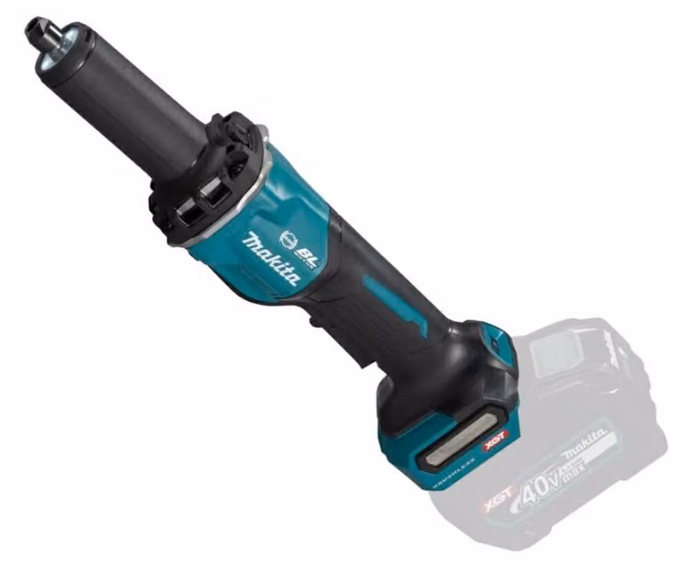 Smerigliatrice diritta a batteria Makita 40V max. (senza batteria, senza caricabatterie)