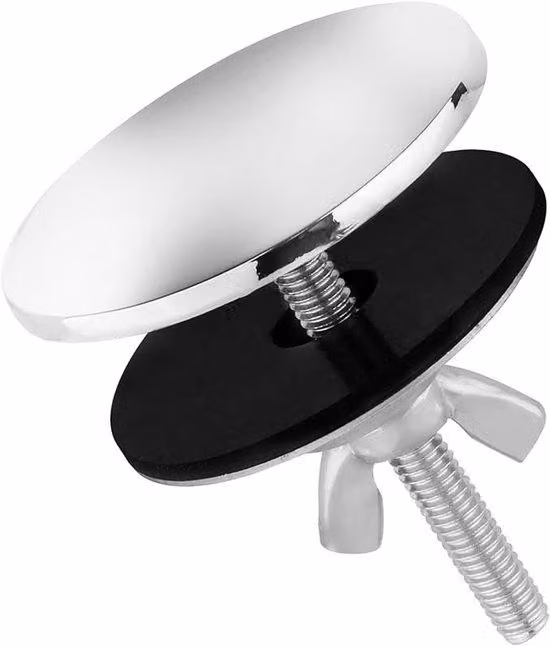 Copri-rubinetto da cucina, copertura in acciaio inossidabile da 5 cm, guarnizione a tenuta stagna per rubinetto da cucina (due pezzi, argento)
