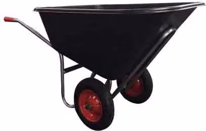 Carriola con vasca in plastica Big da 240 l Made in Italy – 1