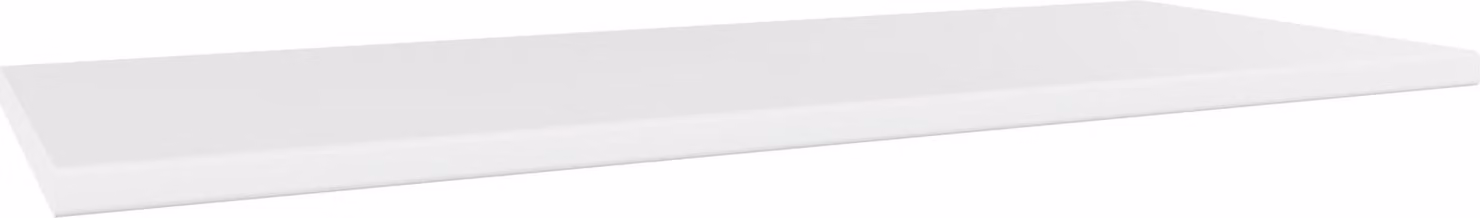 Piano di lavoro da cucina largo 150 cm, spessore 38 mm, bianco opaco Cucina Aria