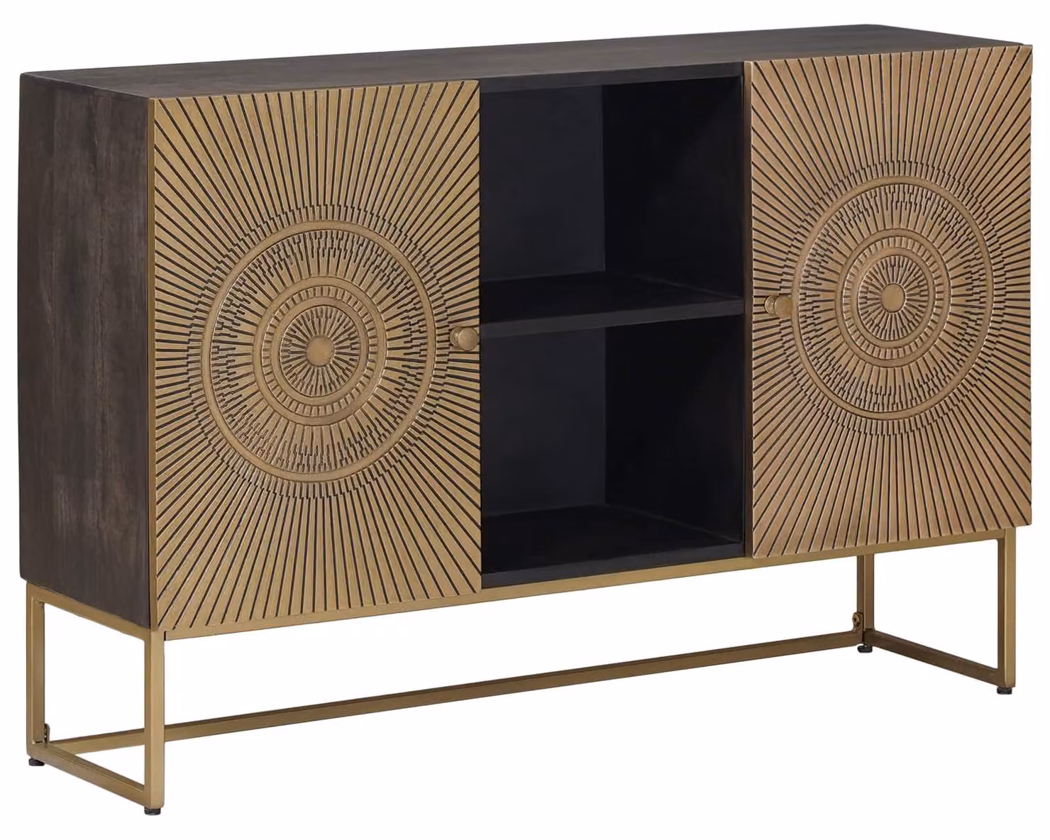 Credenza Ottone 105 x 30 x 70 cm
