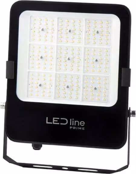 LED line Prime proiettore nero IP66 100W 14000lm bianco neutro 4000K 120°