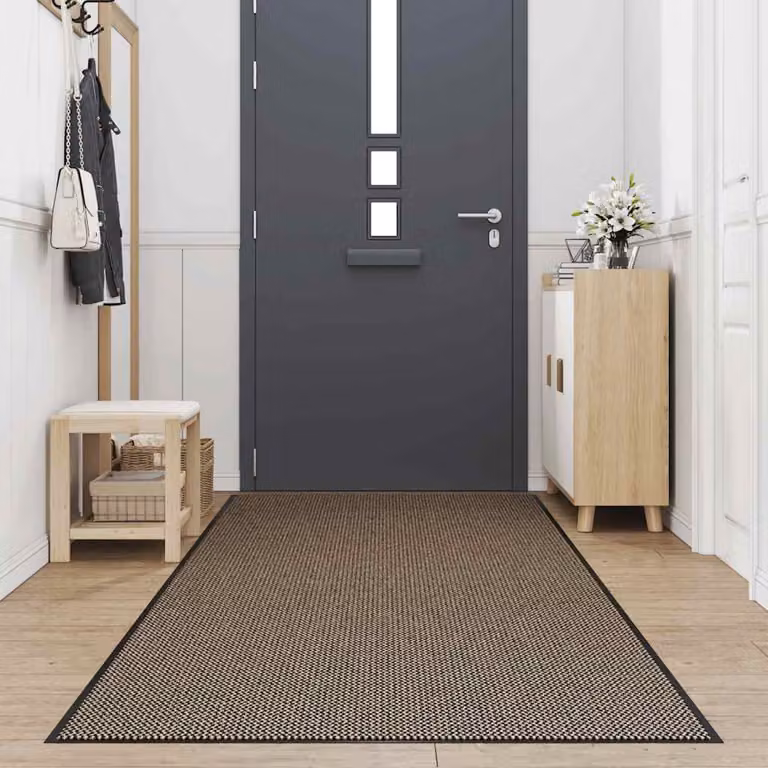 vidaXL Zerbino Marrone 115x300 cm