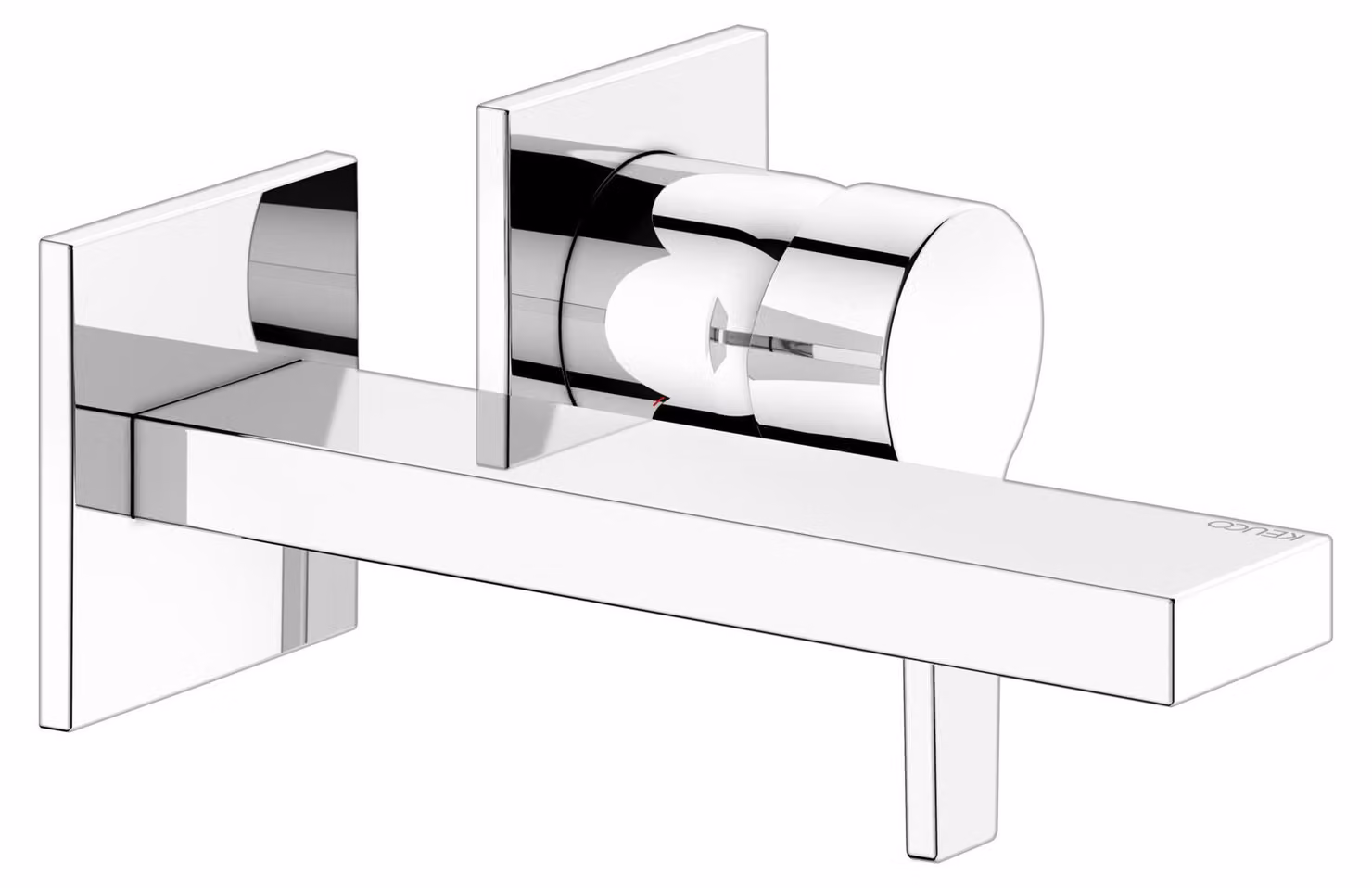 KEUCO EDITION 11 Mitigeur monocommandé pour lavabo, montage encastré, saillie 165mm, avec limiteur de température, 51116010201, 51116010201