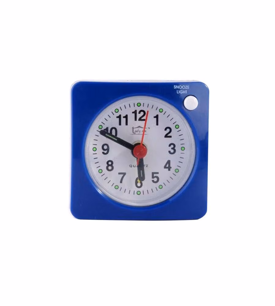 Orologio Sveglia Smooth Blu