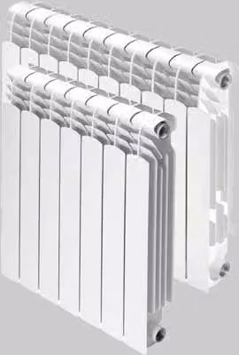 Radiatore Ferroli Proteo Bianco H 60 cm x L 50 cm x P 10 cm