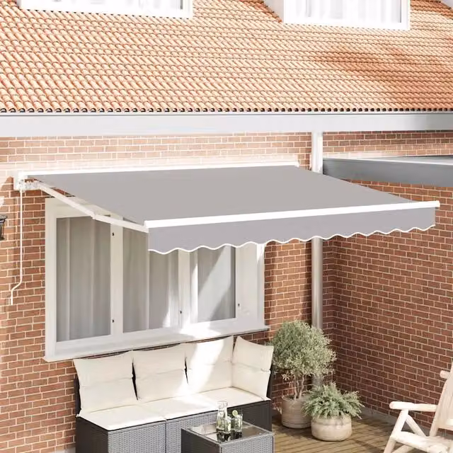 Struttura della tenda Grigio Chiaro 250 x 200 cm 3329439