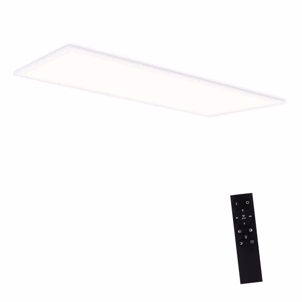 ZMH Lampada da soffitto LED di design bianca con dimmer e telecomando per illuminazione interna – 2