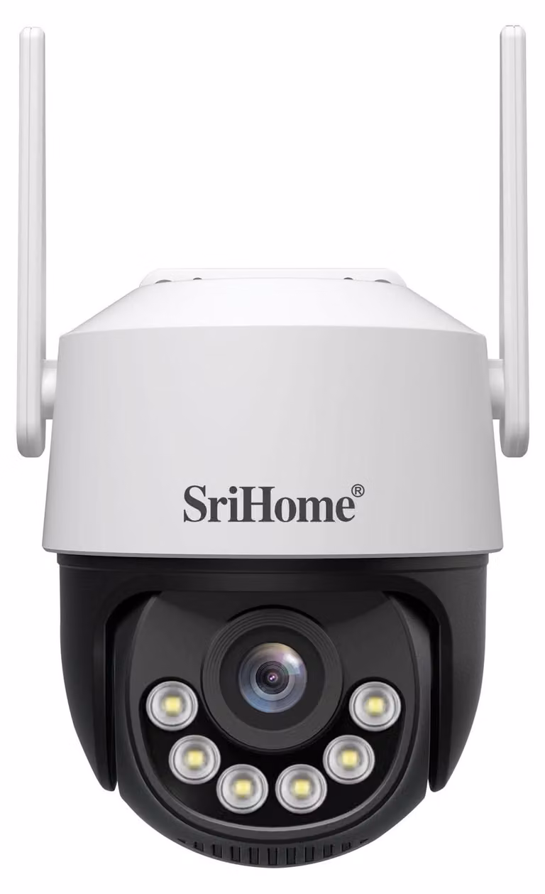 Telecamera di sorveglianza Wi-Fi da esterno da 8MP con zoom 3x e visione notturna
