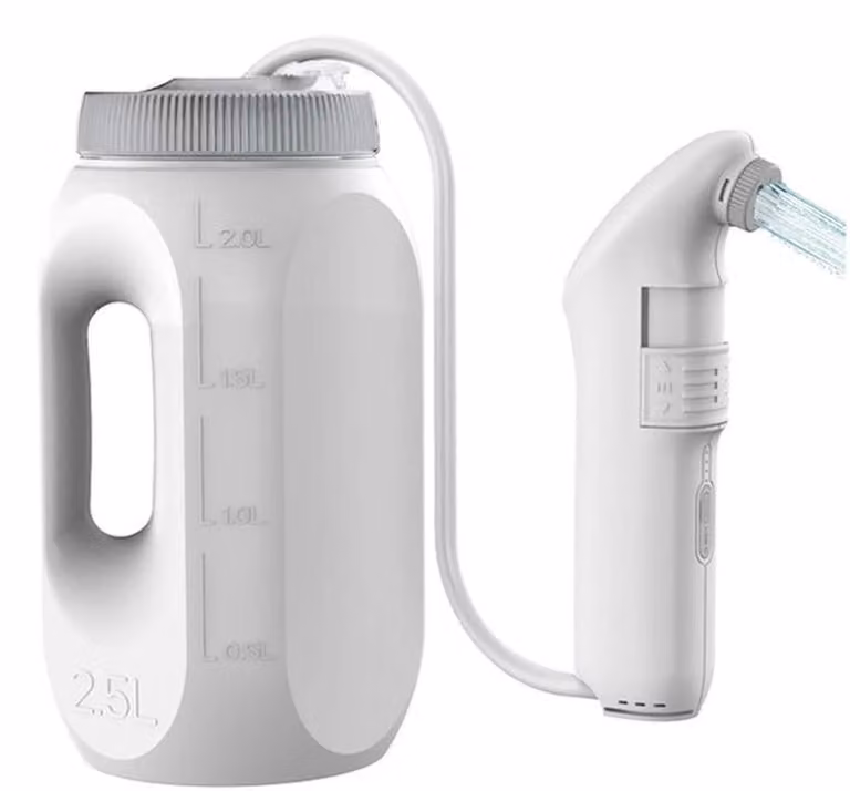 Ibenzoa®: bidet elettrico portatile con ampio serbatoio per l'igiene intima