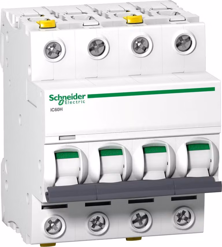 Schneider Electric IC60H 4P 10A C 10KA (A9F07410)