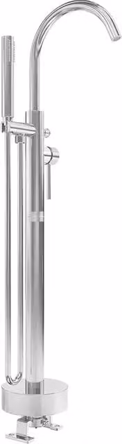 Rubinetteria stondata per vasca freestanding finitura cromata | Ava