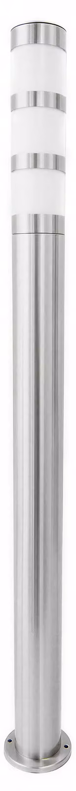 Grafner Design lampada da sentiero in acciaio inox con attacco E27, altezza: 110 cm, IP44, lampada da sentiero lampada da giardino lampada da giardino lampada a stelo luce da esterno luce da bitta