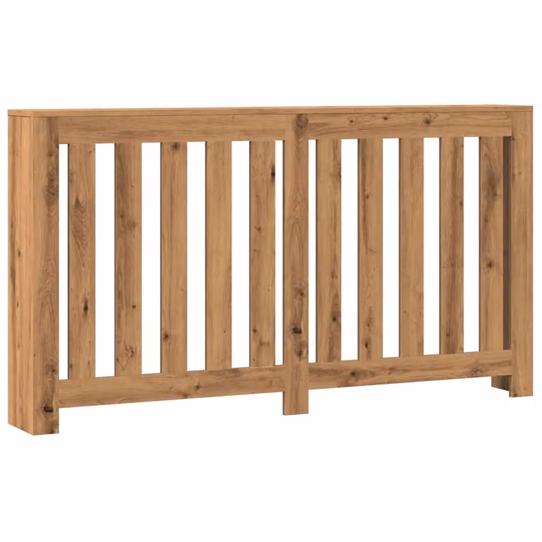 Copertura Termosifone Rovere Artigianale 149x20x82cm in Legno