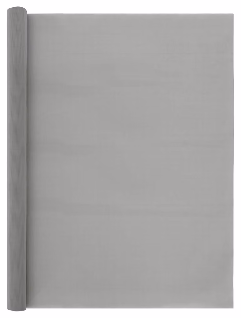 Maison Exclusive - Schermo a rete, dimensioni 80 x 2000 cm, maglia fine (120 mesh), acciaio inossidabile, finitura argento