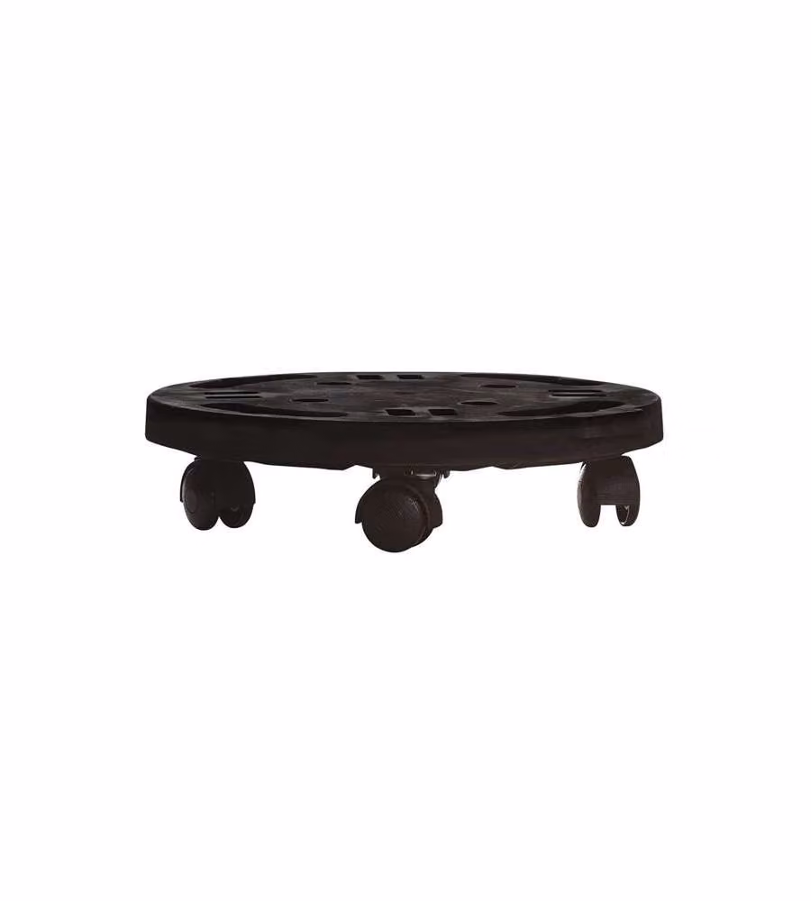 Carrello Pianale 4 Ruote Tondo 30 cm Dolly Art Plast