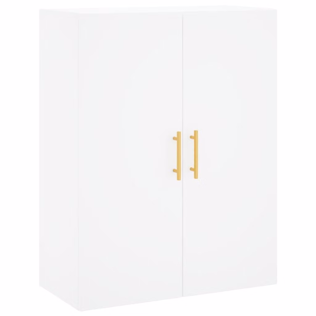 Mobile a Parete Bianco 69,5x34x90 cm