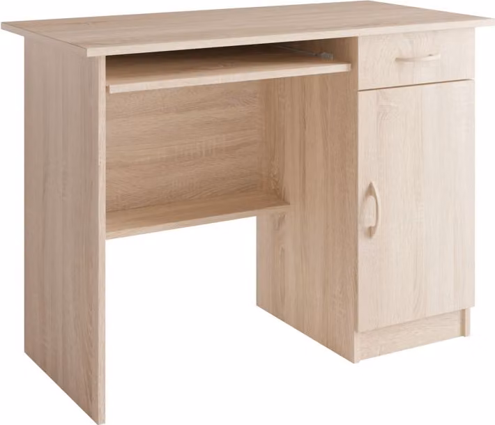 Scrivania per PC AZLE - rovere sonoma