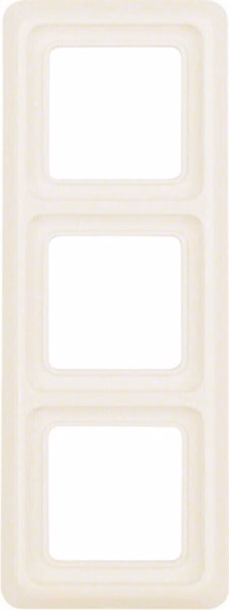 Berker 1330 Telaio con guarnizione bianco, lucido wg UpIP44