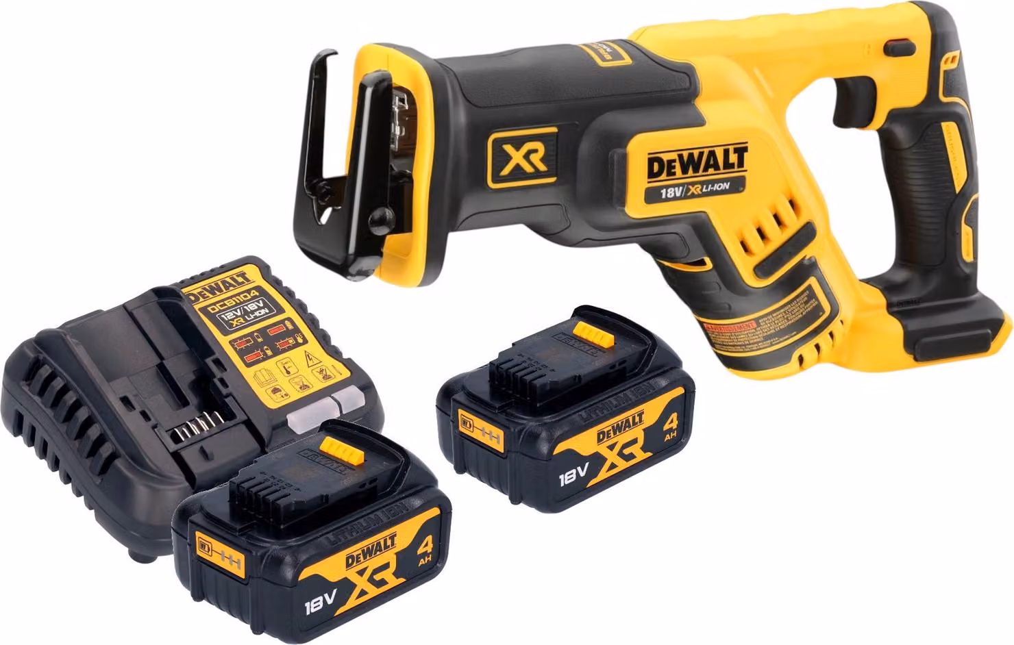 Sega sabia a batteria DeWalt DCS 367 M2 18 V Brushless + 2 batterie 4,0 Ah + caricabatterie