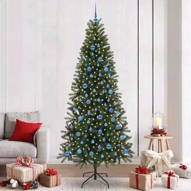 Albero di Natale artificiale verde vidaXL, Altezza: 240 cm – 1