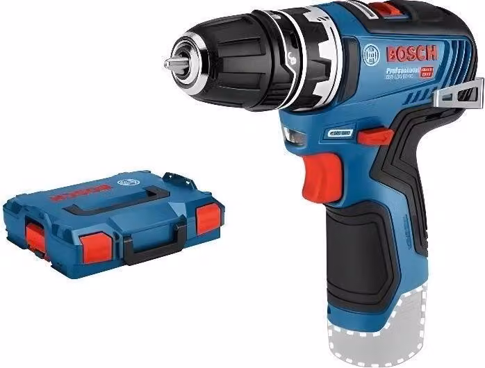 Avvitatore a batteria Bosch GSR 12V-35 FC Flexiclic, 35 Nm, motore senza spazzole, senza batteria, senza caricabatteria, in L-Boxx 102 Professional