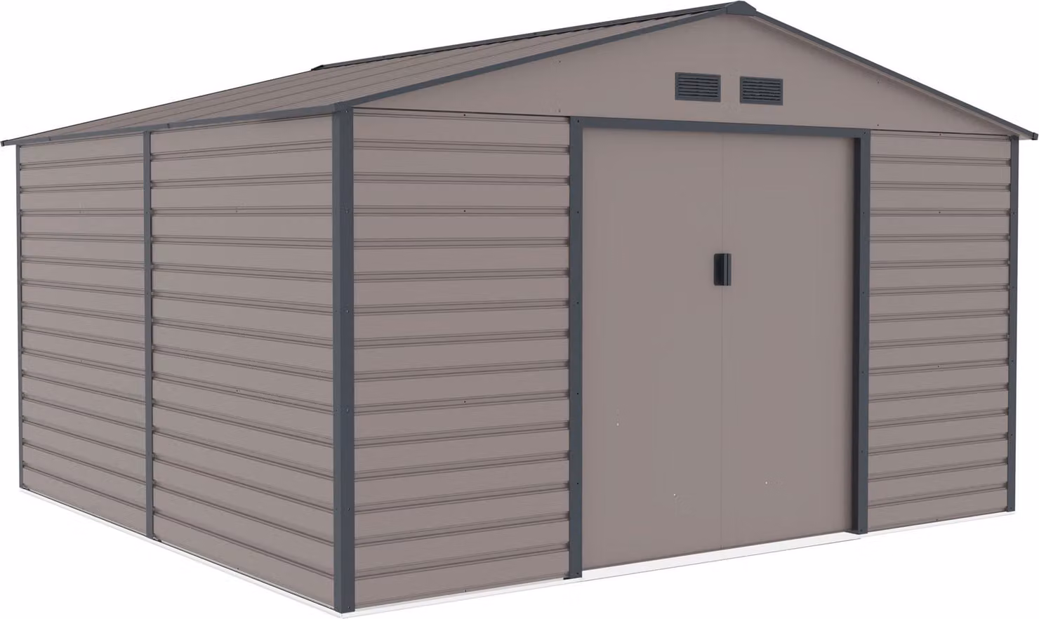 Casa da giardino G21 GAH 1085 - 340 x 319 cm, grigio