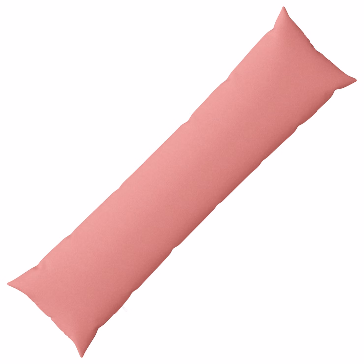 Cuscino a rullo vidaXL HEERLEN Rosa, L 145 cm x P 40 cm, in tessuto lavabile con fodera rimovibile