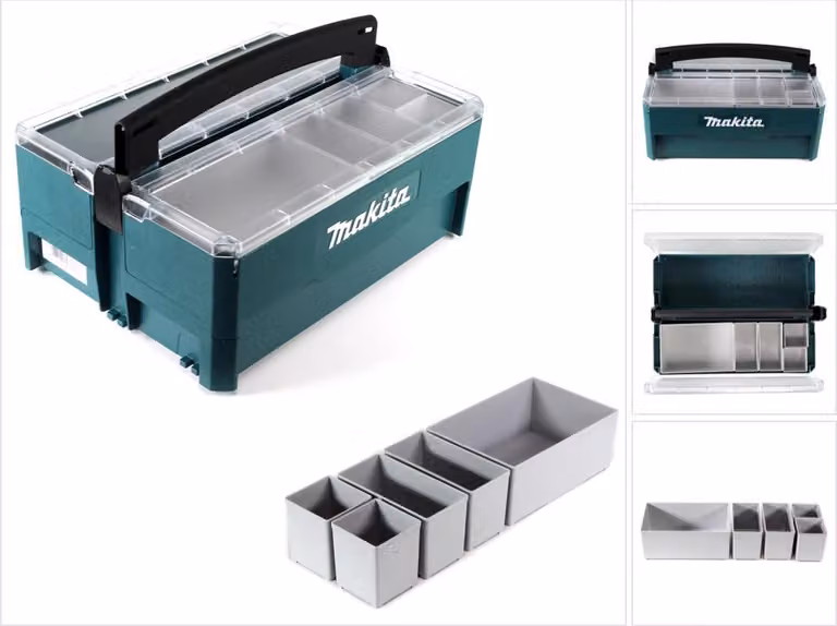 Contenitore Makita per Makpac + inserto Makita ( P-84137 + P-84171 )