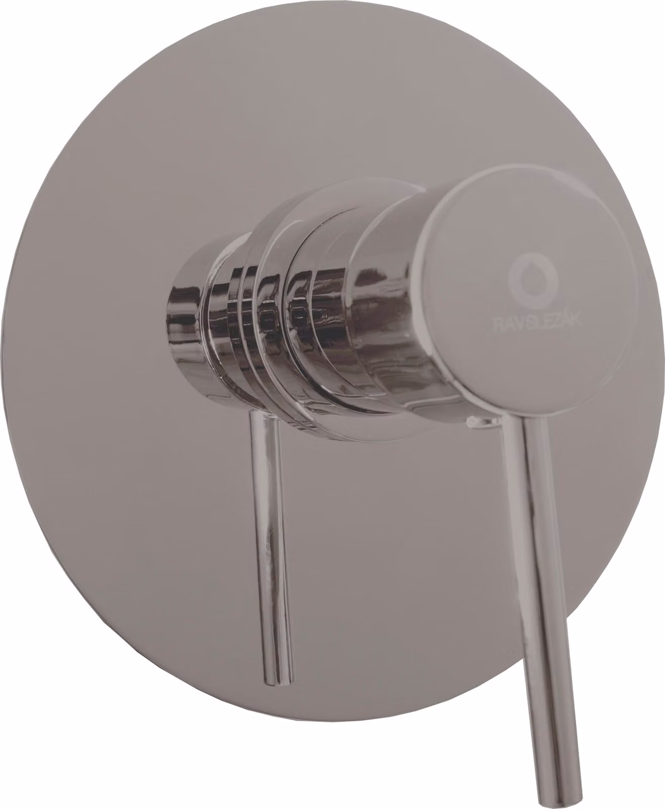 SEINA - Miscelatore monocomando per doccia con corpo, grigio metallo - lucido SE983LMGL, RAV Slezák